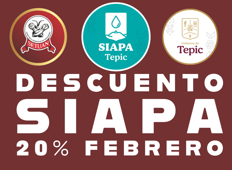 SETUANISTAS 20% de descuento en el pago de agua